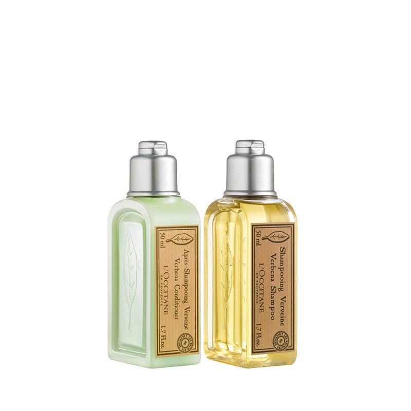 Combo Dầu Gội Và Dầu Xả Chiết Xuất Cỏ Roi Ngựa L'Occitane Verbena 50mlx2