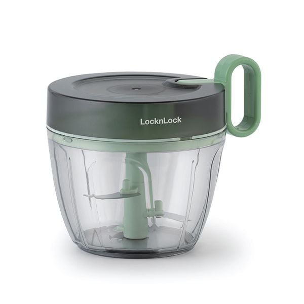 Dụng Cụ Băm Rau Củ Quả Ring Pull Chopper Lock&lock 650ml Màu Xanh Lá