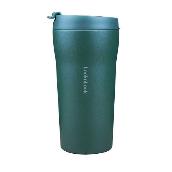 Ly Giữ Nhiệt Lock&lock Basic Tumbler 370ml Màu Xanh Lá Đậm