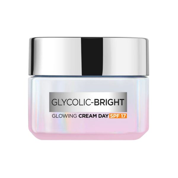 Kem Ngày Dưỡng Sáng Mờ Thâm Nám L'Oreal Paris Glycolic (AHA) Bright SPF 17 50ml