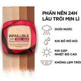 Phấn Nền Loreal Che Phủ Cao Infallible 24H Foundation Powder 9g