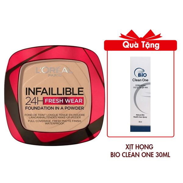 Phấn Nền L’Oréal Che Phủ Cao 120 Vanilla Tông Tự Nhiên 9g