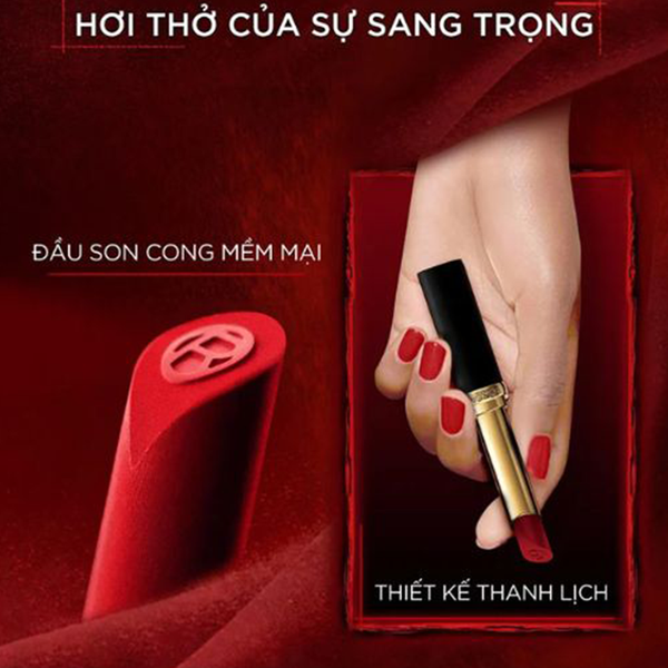 (HSD: 10/2026) Son Thỏi L'Oréal Color Riche Mịn Lì Căng Mướt 611 Naked Hawthorn (Cam Nâu Trầm)