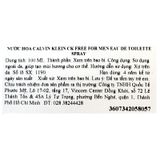 Nước Hoa Calvin Klein Free EDT 100ml