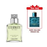 f1689 Calvin Klein Eternity For Men EDT 100ml Tặng f1689 Mini f188 vip Eros EDT 5ml