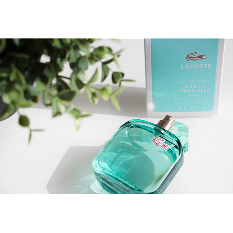 PERFUME LACOSTE: Eau de Lacoste L.12.12 Pour Elle Natural - PERFUME LACOSTE
