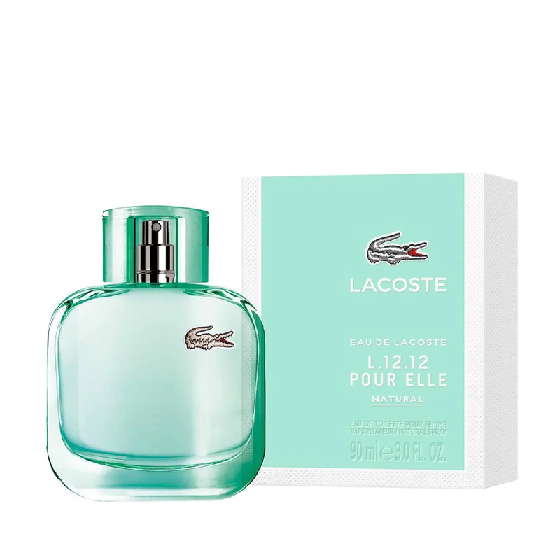PERFUME LACOSTE: Eau de Lacoste L.12.12 Pour Elle Natural - PERFUME LACOSTE