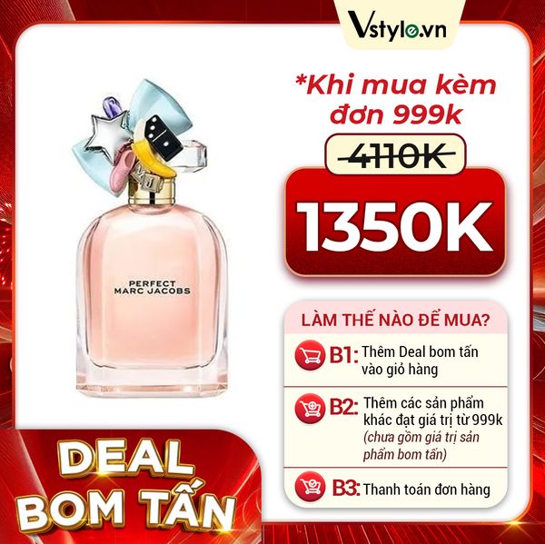 Nước Hoa Nữ Marc Jacobs Perfect For Women EDP 100ml (S)(DEAL BOM TẤN 999K)
