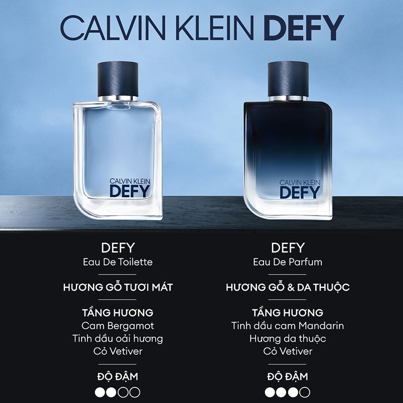 Nước Hoa Calvin Klein Defy Eau De Parfum 200ml – 