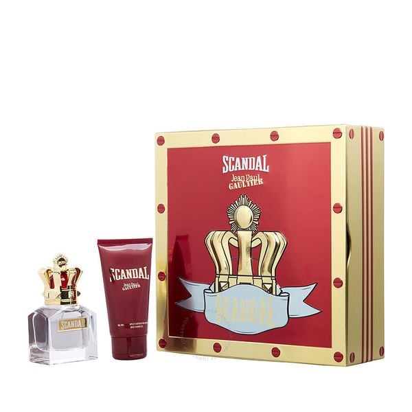 (HSD: 7/2026) Bộ Nước Hoa Nam Jean Paul Gaultier Scandal Pour Homme Edt 50ml-75ml