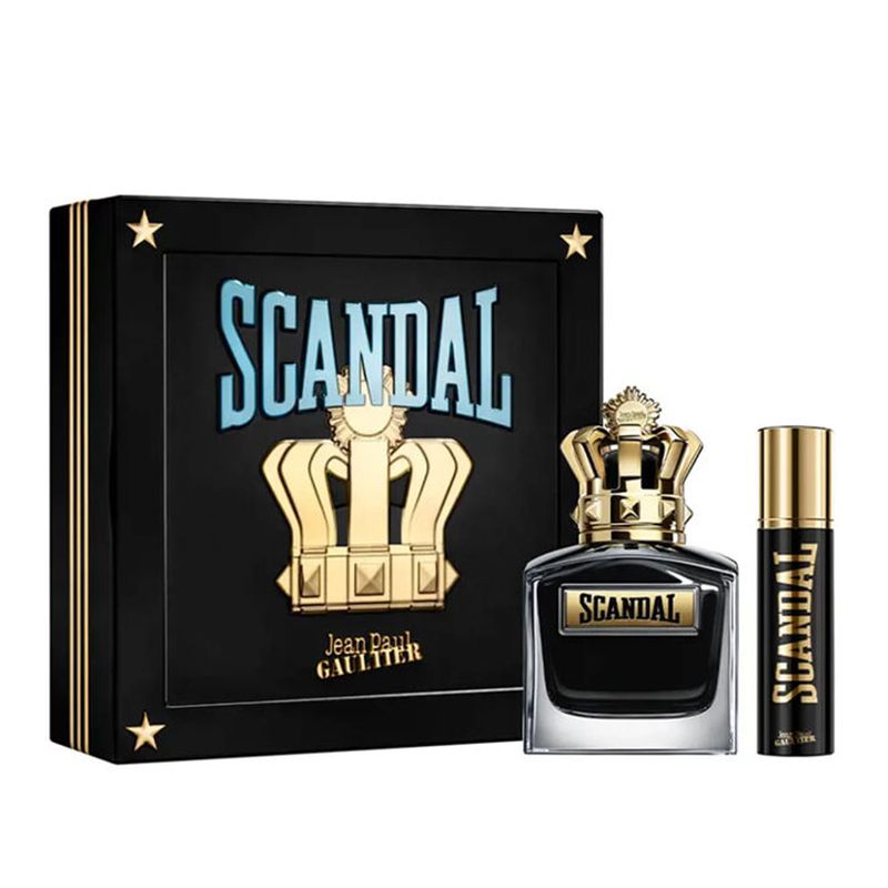 Bộ Nước Hoa Nam Jean Paul Gaultier Scandal Pour Homme Edp 100ml-10ml