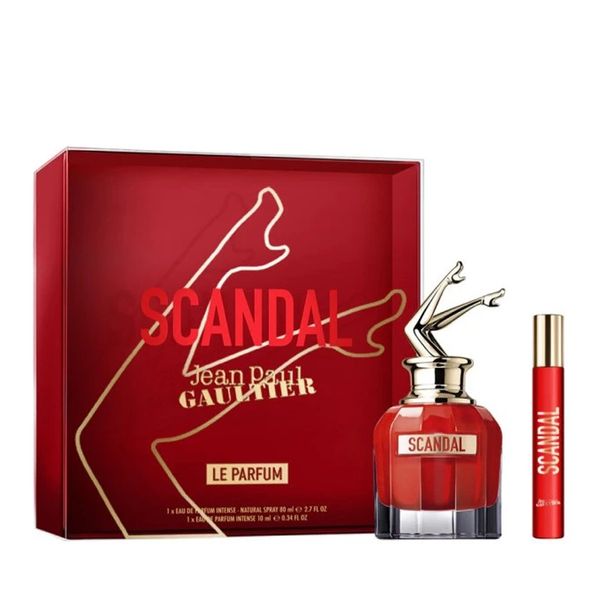 Bộ Nước Hoa Jean Paul Gaultier Scandal Le Parfum Edp 80ml-10ml