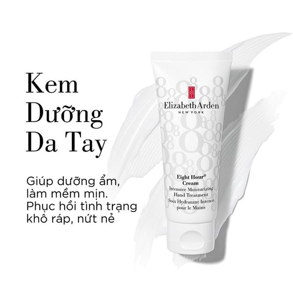 (HSD: 4/2026) Kem Dưỡng Da Tay Elizabeth Arden Eight Hour Cream Intensive Moisturizing Hand Treatment 75ml