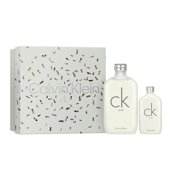 Bộ Qùa Tặng Nước Hoa Unisex Calvin Klein Ck One EDT 200ml + 50ml