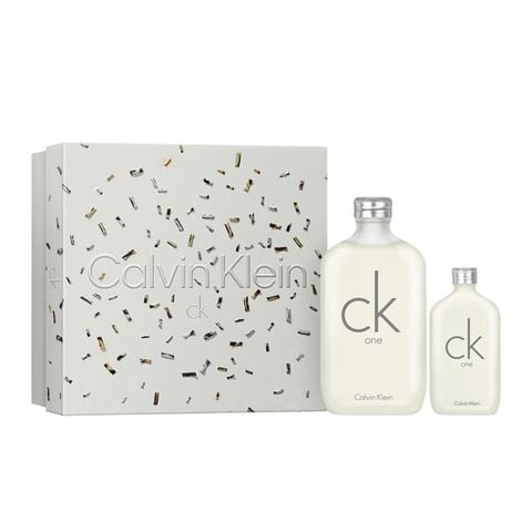 (HSD: 6/2027) Bộ Qùa Tặng Nước Hoa Unisex Calvin Klein Ck One EDT 200ml + 50ml