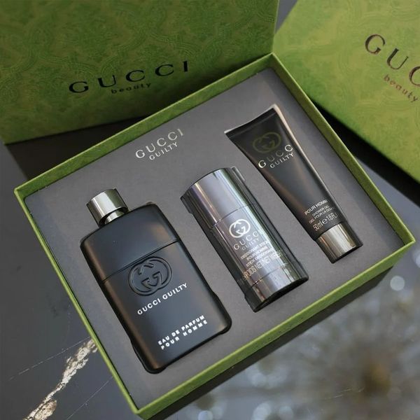 Bộ Qùa Tặng Nước Hoa Nam Gucci Guilty Pour Homme EDP 90ml-50ml-75ml