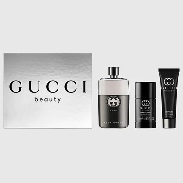 Bộ Qùa Tặng Nước Hoa Nam Gucci Guilty Pour Homme EDT 90ml-75ml-50ml