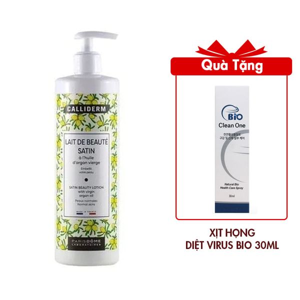 Sữa Dưỡng Thể Chiết Xuất Từ Thiên Nhiên Dành Cho Các Loại Da Calliderm Lait Corps 500ml