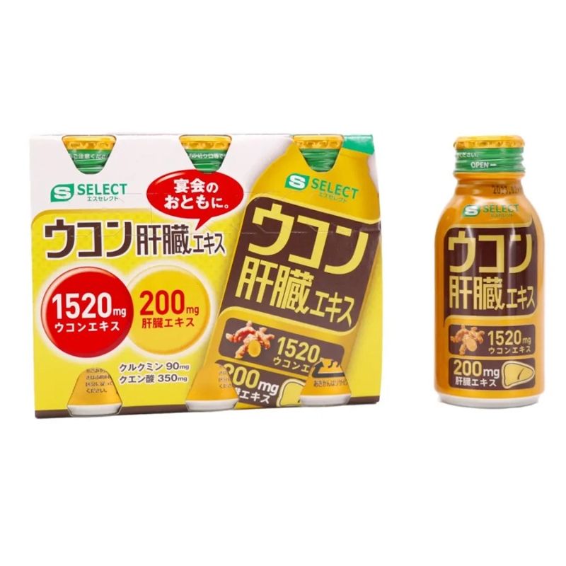 Thực Phẩm Bảo Vệ Sức Khỏe S Select Turmeric Liver Extract Drink (Lốc 6