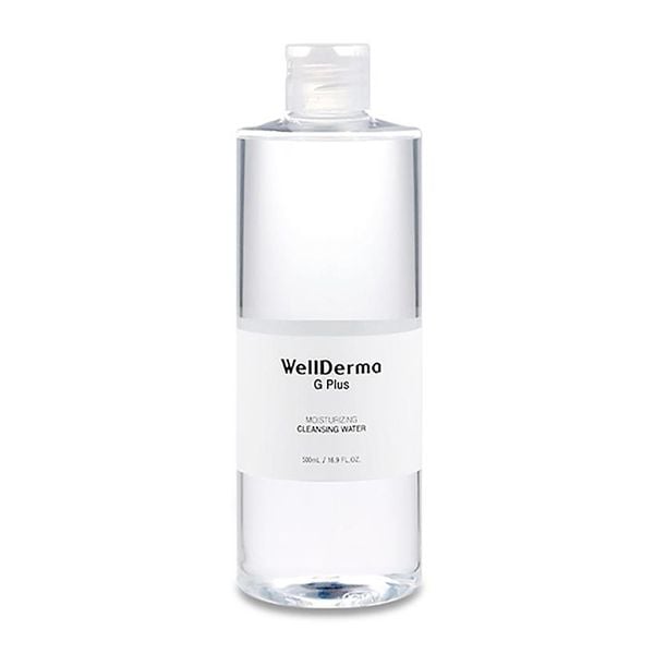 (HSD: 2/2026) Nước Tẩy Trang Wellderma G Plus Moisturizing Cleansing Water  Chai 500Ml