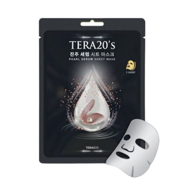 Hộp Mặt Nạ Tinh Chất Ngọc Trai Tera20’S (hộp 8 miếng)