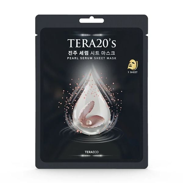 Hộp Mặt Nạ Tinh Chất Ngọc Trai Tera20’S (hộp 8 miếng)