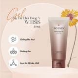 (Nhiều Hạn Sử Dụng) Combo Tẩy Tế Bào Chết Da Mặt Chống Lão Hóa WHISIS Hanbang Refining Peeling Gel 120ml Và Sữa Rửa Mặt Cho Da Khô Chiết Xuất Nhụy Hoa Lô Hội WHISIS Aloe Derma Care Foam Cleansing 120ml