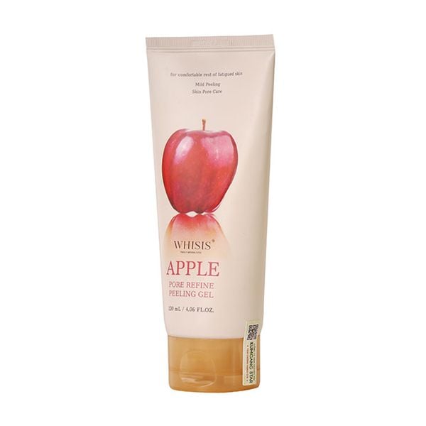 Tẩy Tế Bào Chết Da Mặt Se Khít Lỗ Chân Lông WHISIS Apple Pore Refine Peeling Gel 120ml