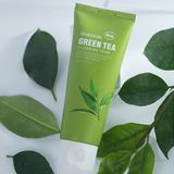 (HSD: 4/2025) Combo 2 Sữa Rửa Mặt Cho Da Hỗn Hợp Chiết Xuất Trà Xanh Hebeheba Real Greentea Cleansing Foam 120mlx2