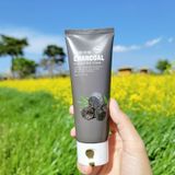 (HSD: 4/2025) Combo 2 Sữa Rửa Mặt Cho Da Dầu Chiết Xuất Than Hoạt Tính Hebeheba Real Charcoal Cleansing Foam 120mlx2