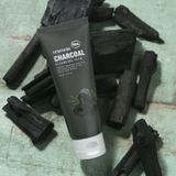 (HSD: 4/2025) Combo 2 Sữa Rửa Mặt Cho Da Dầu Chiết Xuất Than Hoạt Tính Hebeheba Real Charcoal Cleansing Foam 120mlx2