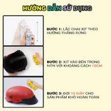 (HSD: 9/2025) Combo 2 Xịt Khử Mùi Diệt Khuẩn Nón Bảo Hiểm Lưu Hương Su Track 75mlx2 Màu vàng