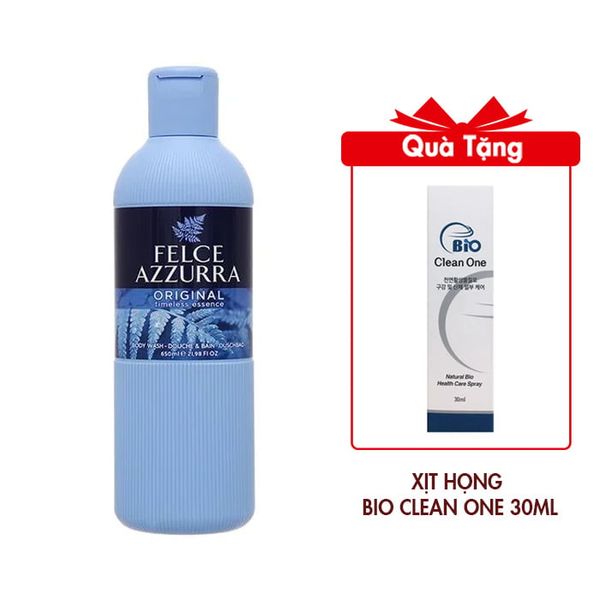Sữa Tắm Hương Nước Hoa Felce Azzurra 650ml (Có nhiều mùi lựa chọn)