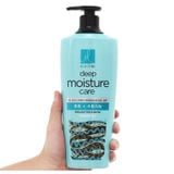 (HSD: 5/2026) Dầu Gội Elastine Deep Moisture Dưỡng Tóc Bóng Mượt 550ml