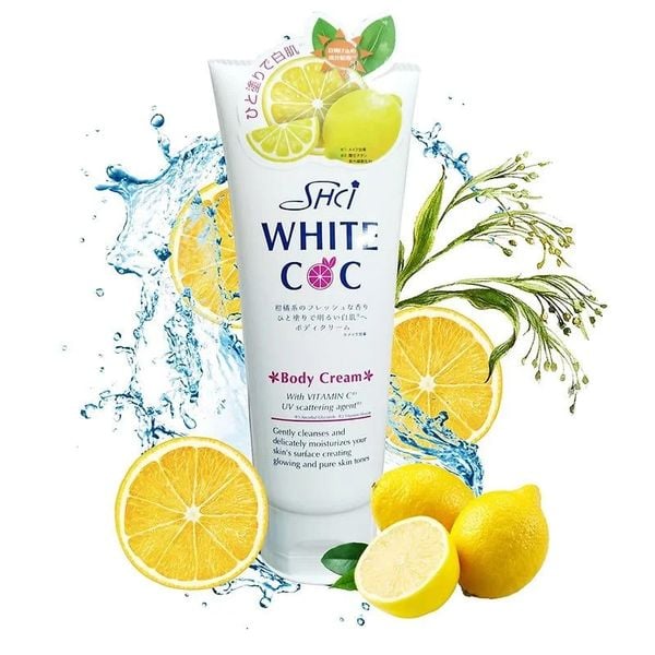Combo 2 Kem Dưỡng Thể Trắng Da SHCI White CC 180gx2