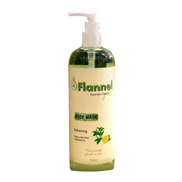 Sữa Tắm Làm Sạch, Thư Giãn Flannel Chanh, Cây Trà Xanh và Quýt 500ml