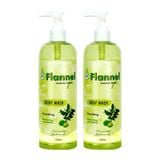 Combo 2 Sữa Tắm Dưỡng Thể Flannel Hương Mận Kakadu & Chanh Sim 500mlx2