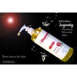 Sữa Tắm Tiếp Thêm Sinh Lực Flannel Hoa Waratah, Bạc Hà & Quýt Mùi Hương Ngọt Ngào Quý Phái 500ml