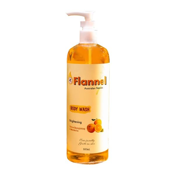 Combo 2 Sữa Tắm Làm Sáng Da Flannel Hương Cam & Quýt 500mlx2