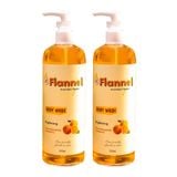 Combo 2 Sữa Tắm Làm Sáng Da Flannel Hương Cam & Quýt 500mlx2