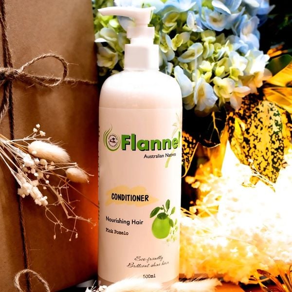 Combo Dầu Gội Và Dầu Xả Flannel Chiết Xuất Bưởi Hồng Ngăn Rụng Tóc, Giảm Gãy Rụng Giúp Tóc Chắc Khoẻ Bóng Mượt 500mlx2