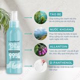 (HSD: 3/2026) Xịt Khoáng Compliment Aqua Spray 99% Cấp Ẩm ,Phục Hồi, Làm Dịu Cân Bằng Da Cấp Tốc 200ml Màu Xanh