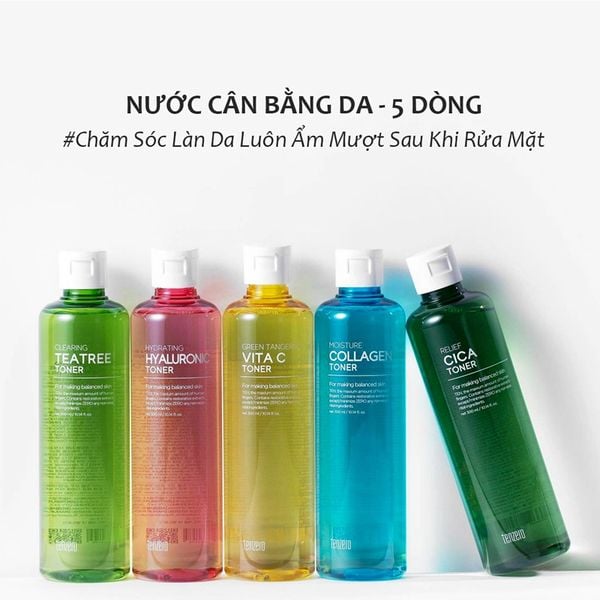 (HSD: 2/2026) Toner Nước Hoa Hồng Làm Dịu Da Tenzero Toner 300ml (Tràm Trà)
