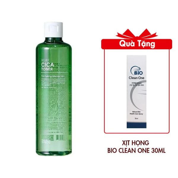 (HSD: 12/2025) Toner Nước Hoa Hồng Làm Dịu Da Tenzero Toner 300ml Rau Má