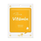 (HSD: 5/2026) Combo 5 Mặt Nạ Miếng MJCARE ON Cấp Ẩm, Dưỡng Sáng, Mờ Thâm 23gx5 Vitamin