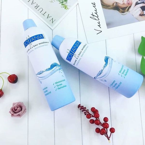 (HSD: 8/2026) Xịt Khoáng Dưỡng Ẩm, Cấp Nước, Làm Dịu Da Dollania 150ml
