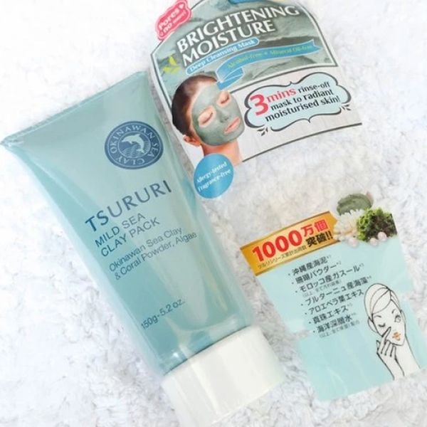 (HSD: 1/2026) Mặt Nạ Bùn Biển Tsururi Mild Sea Clay Pack 150G