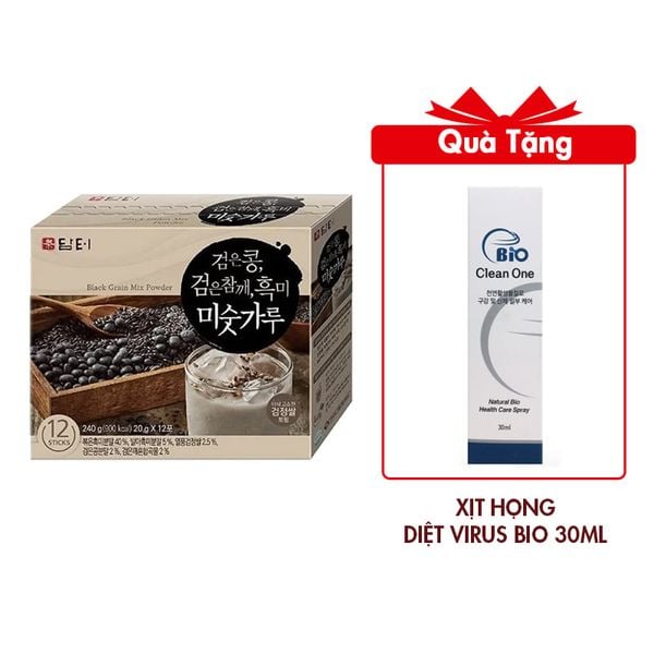 (HSD: 7/2025) Bột Ngũ Cốc Mè Đen Damtuh Hàn Quốc – 240g
