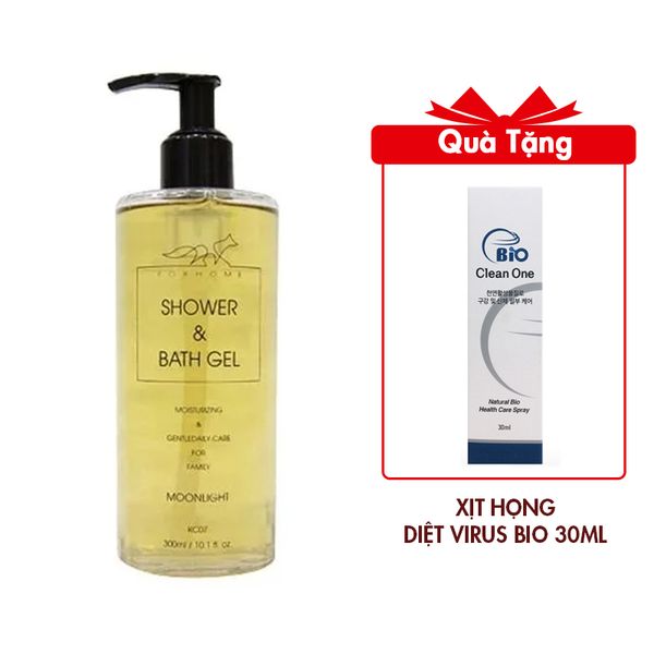 (HSD: 4/2025) Gel Tắm Hương Nước Hoa Fox Home Shower & Bath Gel Hương Moonlight 300ml