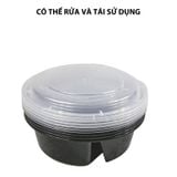 Hộp Đựng Thực Phẩm Kokusai Tròn 2 Ngăn